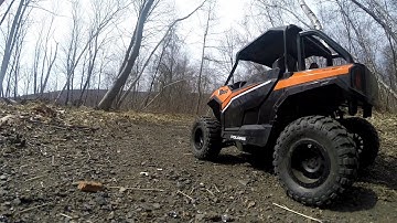 Axial yeti Jr Polaris razor  utv  4x4 brushless awesome little rc