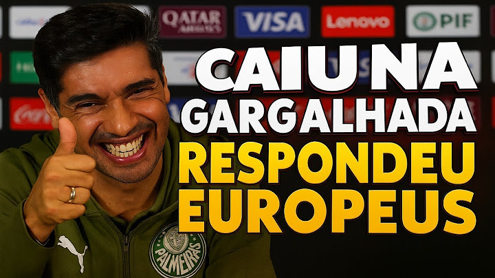 ABEL CAI NA GARGALHADA E RESPONDE EUROPEUS "ELES ESTÃO...
