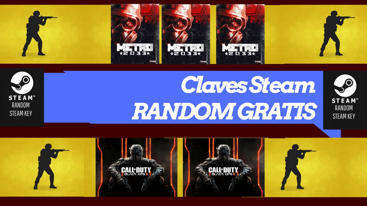 Como conseguir claves de Steam Random? YouTube