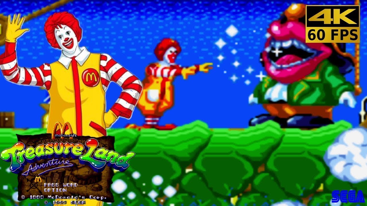 McDonald's Treasure Land Adventure - Ronald [Arcade / 1993] 4K
