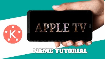 How to make Name intro in Kinemaster Tutorial