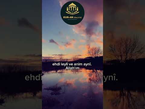 Uyuyamayan Kişinin Okuyacağı Dua #kuran  #dua #allah