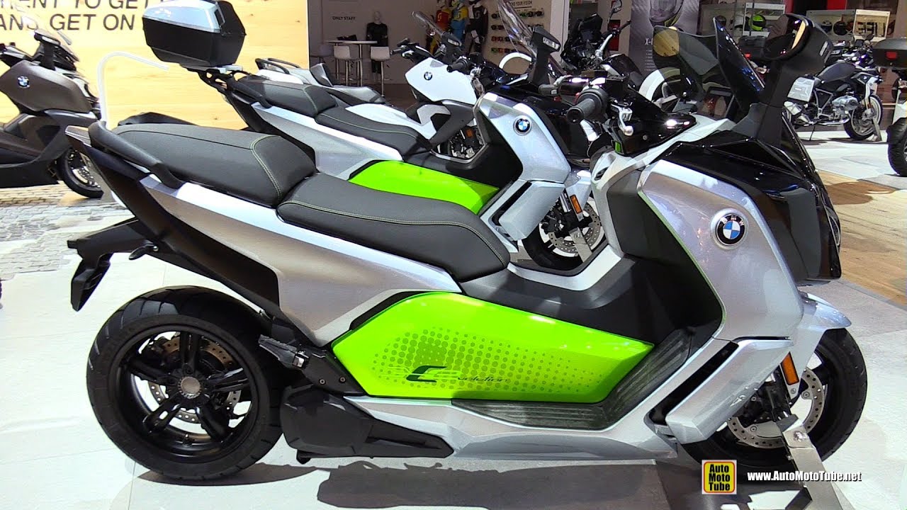 2017 Bmw C Evolution Electric Scooter Walkaround 2016 Eicma 2017 Bmw C Evolution Electric Scooter Walkaround 2016 Eicma Milan