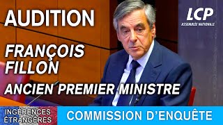 Ingérences étrangères : audition de François Fillon, ancien Premier ministre - 2/05/2023