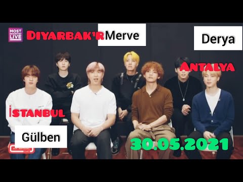 [TR altyazılı] Bts ask anything chat röportajı Türk fanlarının sorularını cevapladı