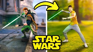 STAR WARS JEDI : Survivor - Stunts in Real Life!