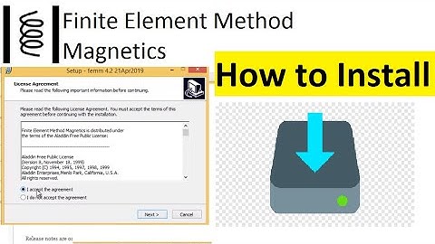 How to install FEMM (Finite Element Method Magnetics) Software on your PC Laptop