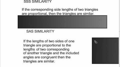 Triangle Similarity Shortcuts