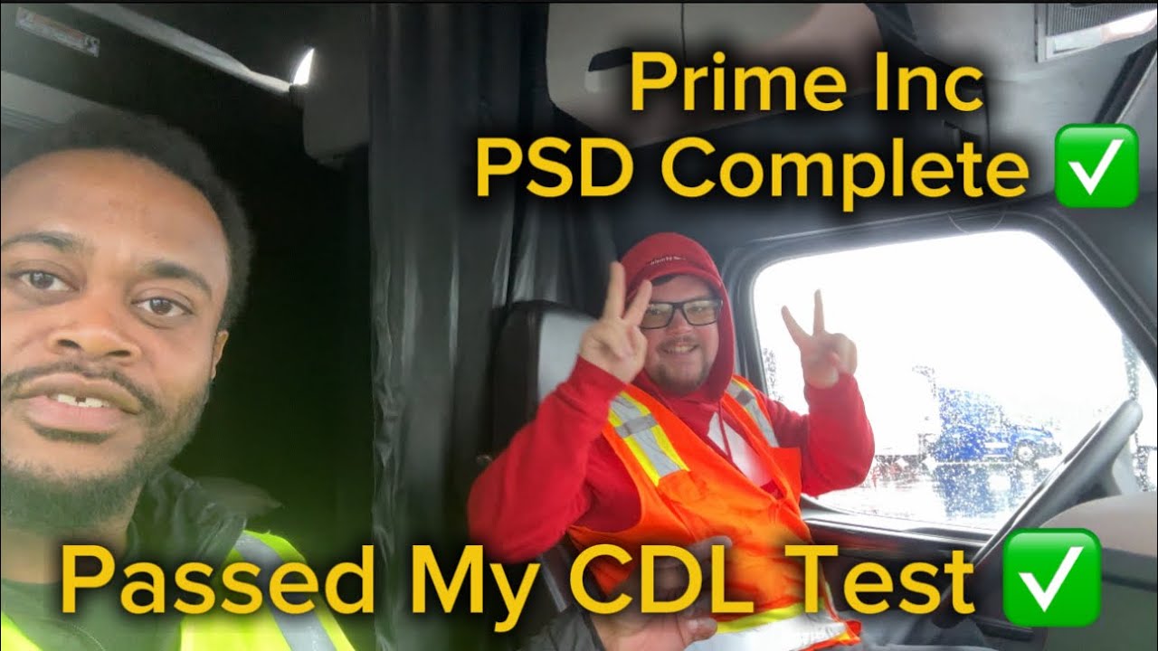 Prime Cdl Passed My CDL Test | Prime Inc | TNT Training Next - YouTube