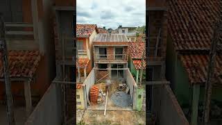 Olha o que fizemos em um terreno ..  #construcaocivil #ob...