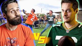 Grossi Vs Perna Wide Reciever Challenge! (Denver 30 in 30 Part Deux)