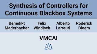 [VMCAI'25] Synthesis of Controllers for Continuous Blackbox Systems