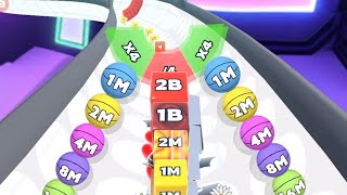 🐎 Jelly tube Run 2048 vs push harder - 2048 Gameplay Walkthrough Mobile part #5 screenshot 4