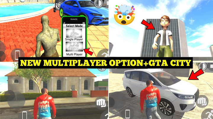 Finally Multiplayer Option in Indian Bike Driving 3D 🤯🔥| New Character+GTA 5 City 😍| Harsh in Game