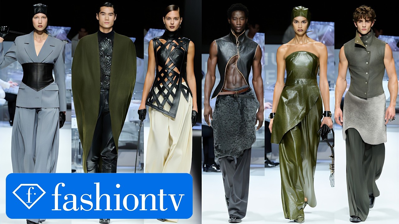 HU BING SELECTS: Architectural Armor & Metallic Gauze for S/S 27 | London Fashion Week
