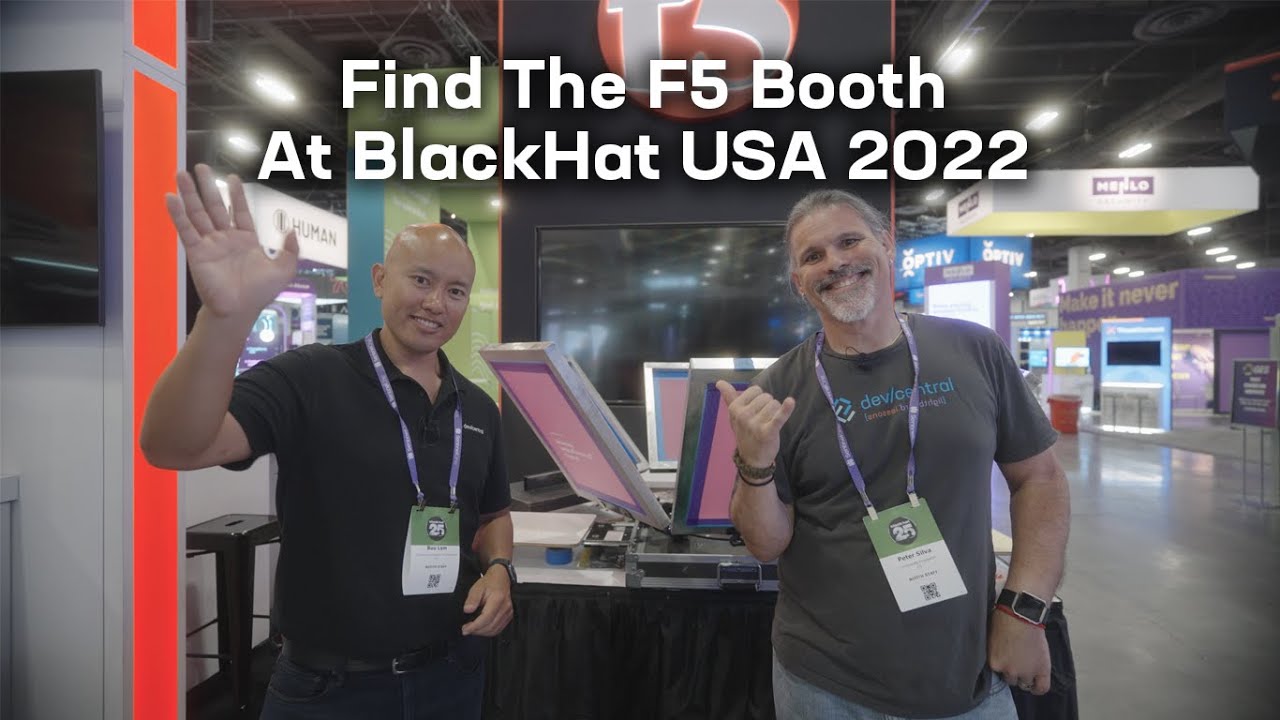 Find F5 at BlackHat 2022