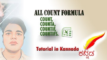 How to Count Cells in Microsoft Excel (COUNT, COUNTA, COUNTIF, COUNTIFS Functions) || GANAKALOKA