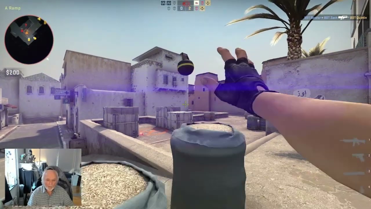 DieHardBirdie CS:GO Grenade and Rifle Combo for Site Defense - YouTube