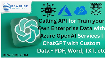 Calling API for Train your Own Enterprise Data with Azure OpenAI Service | ChatGPT Azure OpenAI API