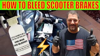 How To Bleed Chinese Scooter Brakes