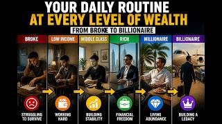 POV: your Daily Routine at Every Level of Wealth (Broke to Billionaire) 💰📈