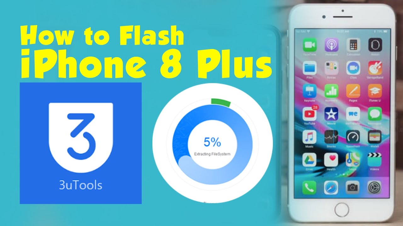 How to Flash iPhone 8 Plus With 3uTools II iOS 14.5.1 YouTube