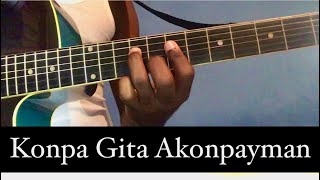 Miniatura de "Konpa Gita Akonpayman 1 / Free Lesson ! Guitar Compas Acompagnement Facile."