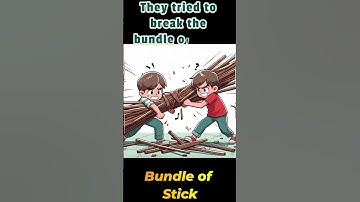 The Bundle of Stick - Unity is Strength - Moral Stories in English - Child Networks - #childnetworks