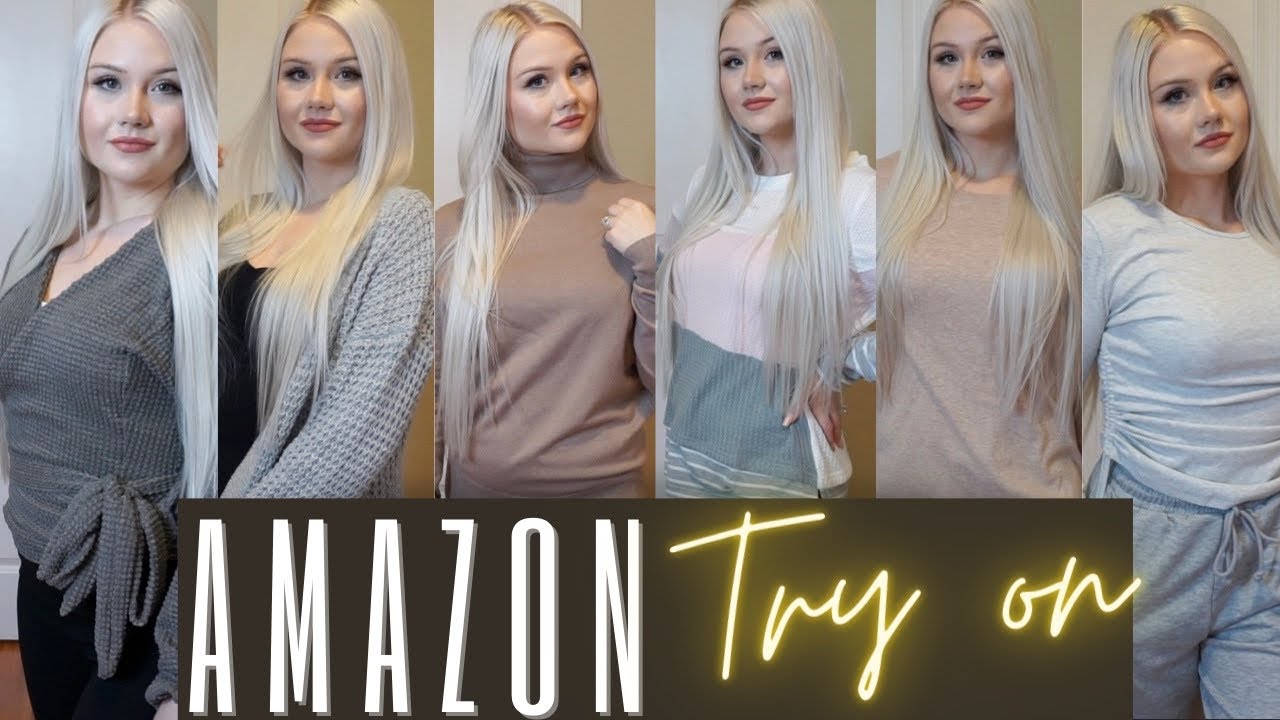 AMAZON TOPS HAUL + TRY ON | FALL 2020
