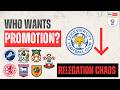 Ipswich promotion favourites? Leicester getting relegated? 