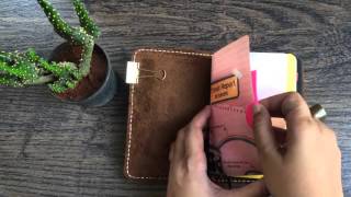 Traveler's notebook setup