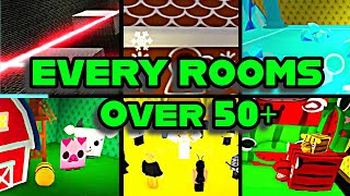 😱 EVERY ROOMS IN THE *NEW* BACKROOMS EVENT 'OVER 50  ROOMS' IN PET SIMULATOR 99
