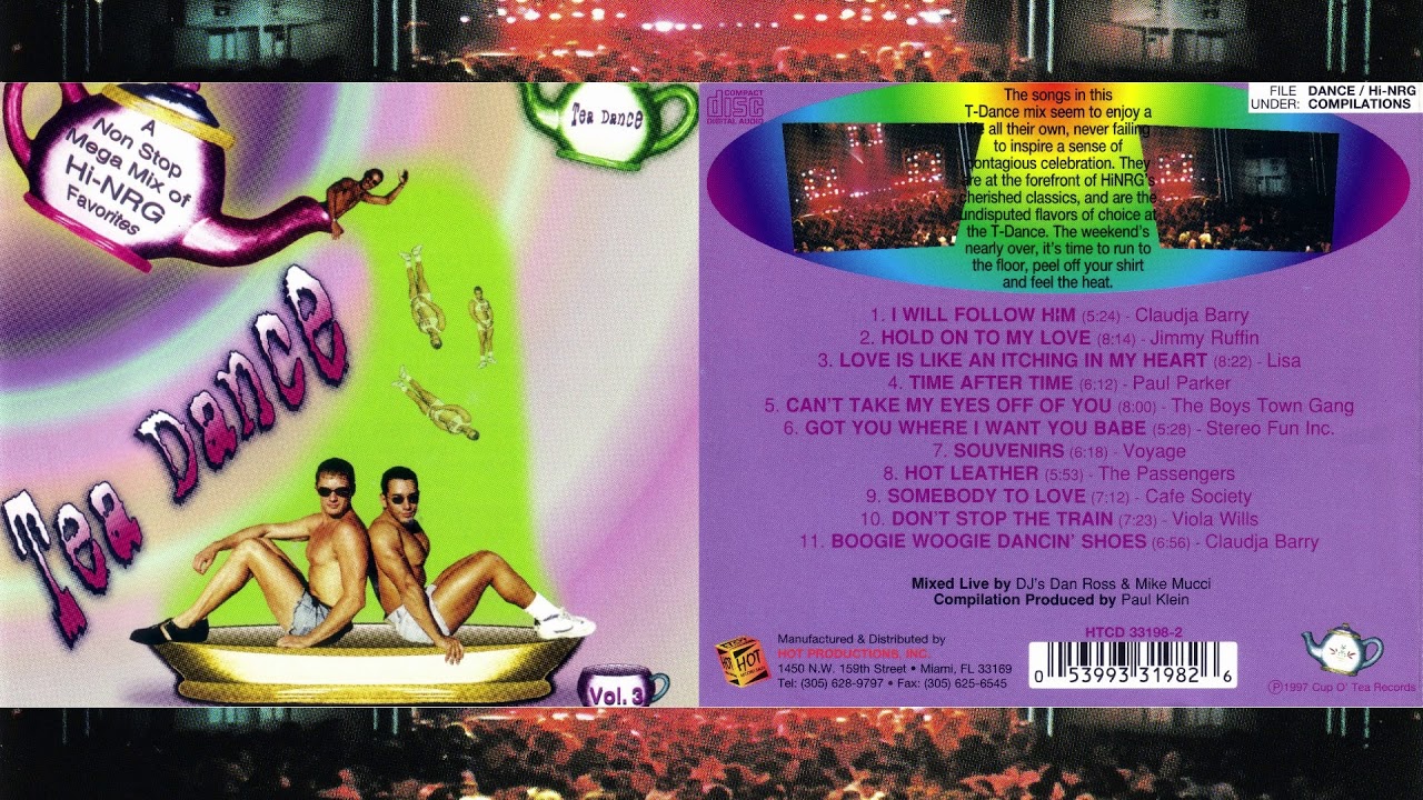 TEA DANCE VOLUME 3 ☕🔥 NonStop HiNRG 80s Disco Dance Party Mix YouTube