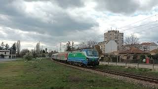 БВ 3623 София  - Бургас с 80035,пристига в гара Казанлък