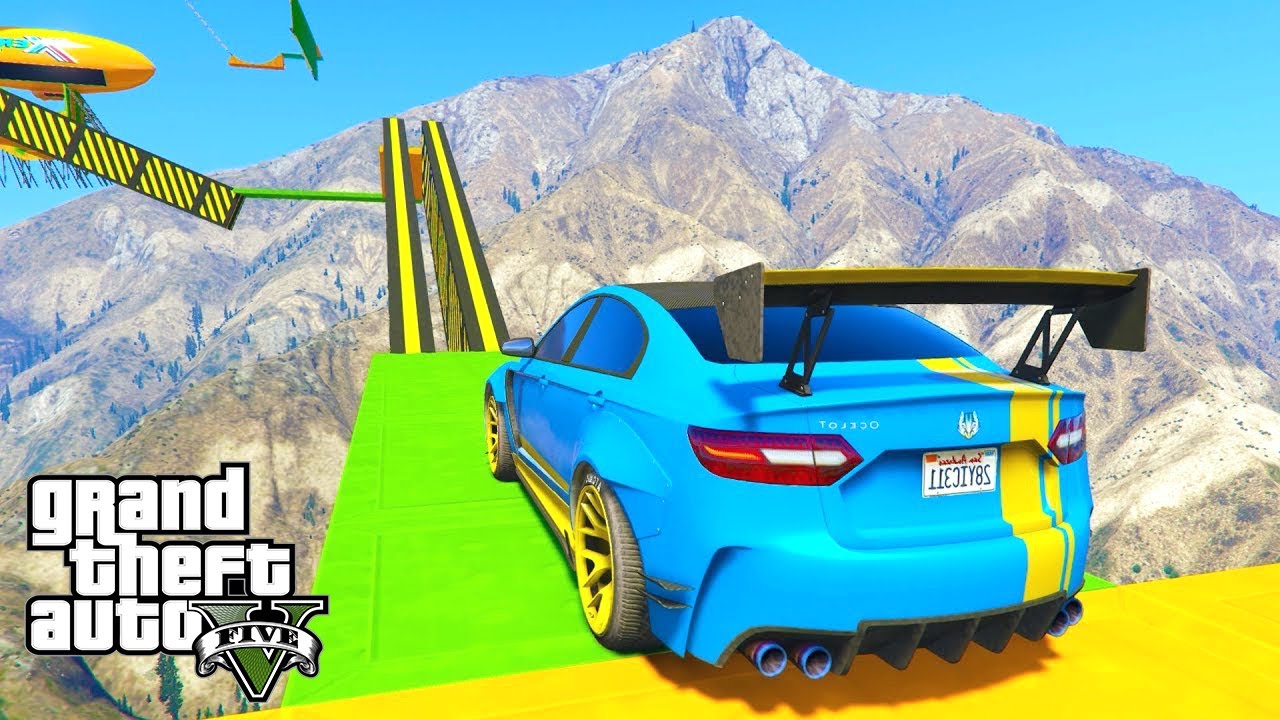 ARABALARLA DÜZ DUVARA TIRMANMA YARIŞI - Gta 5 Online