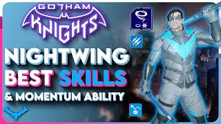 BEST Nightwing Skills In Gotham Knights - Nightwing Build, Skills, and Momentum Abilities!