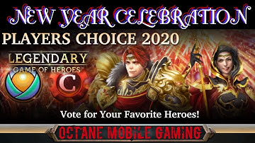 Legendary game of heroes - New Year Celebration Deck Combos