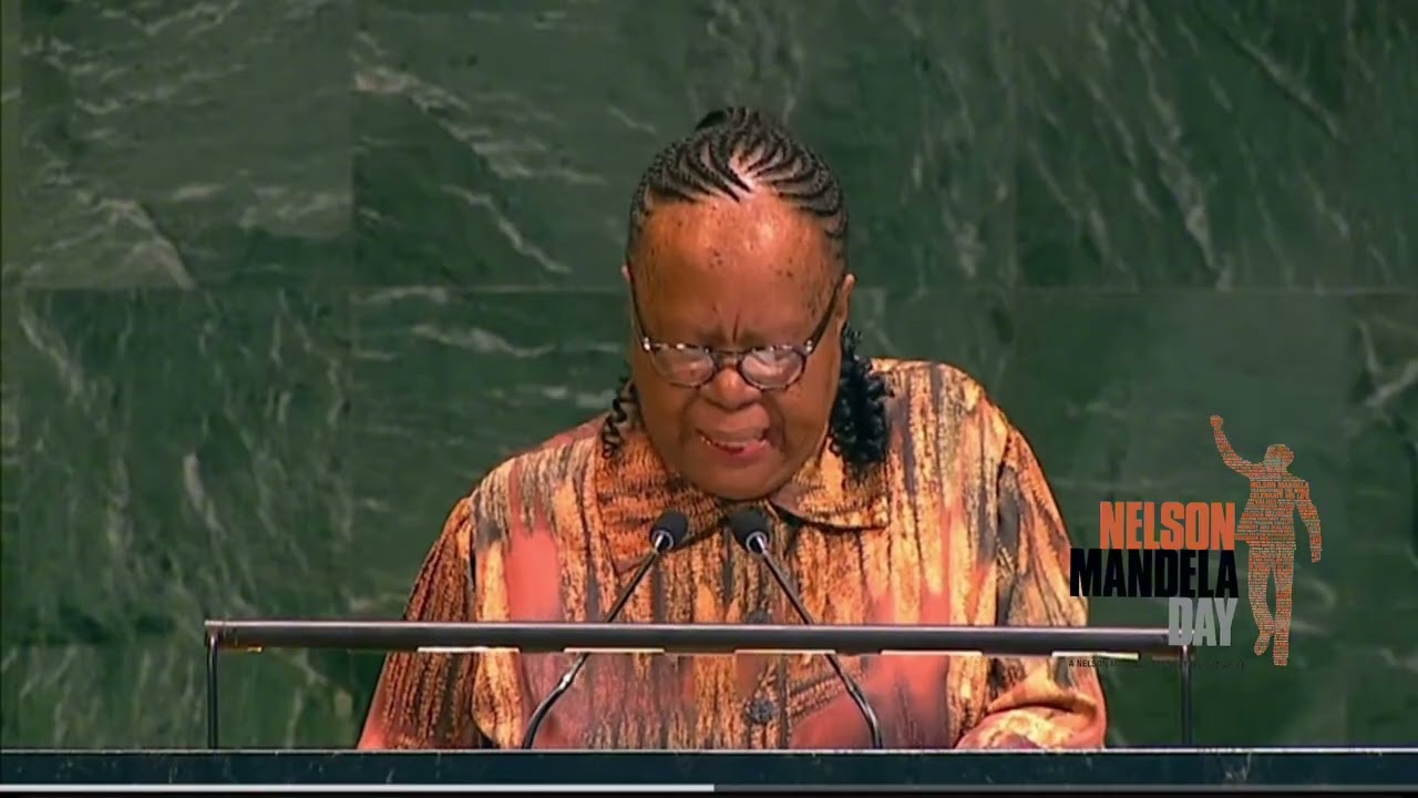 Dr. Naledi Pandor UN Nelson Mandela International Day 2025