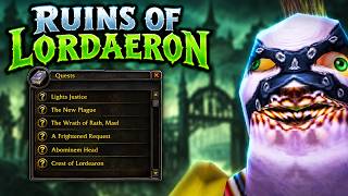 The Ruins of Lordaeron : All 6 Quests + Entrance