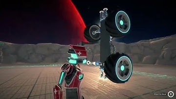 Robocraft 2 : Pre-Alpha : Rover gaining sentient and destroy it owner
