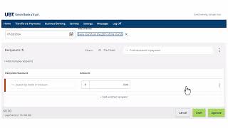 Details UBT Business ACH: Making Payments Guide