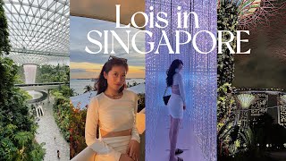 SINGAPORE TRAVEL VLOG EP 3 |  trying durian, Jewel Changi, & amazing date spot