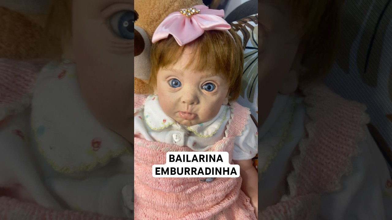BAILARINA EMBURRADINHA! Bebê Reborn kit Princesa Adelaide