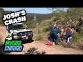 Josh's Crash K.O. & Broken Collarbone - MVDBR Enduro #68