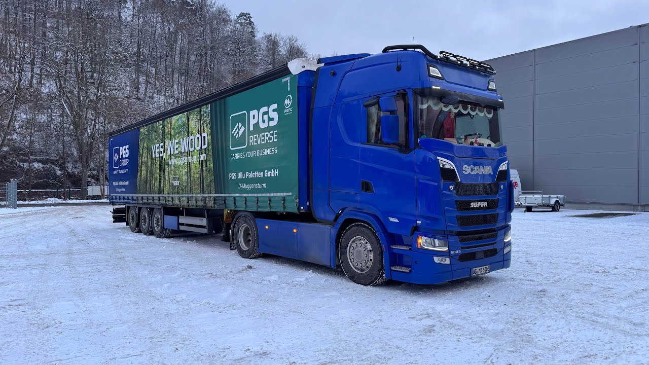 Scania 500S through Schwarzwald  