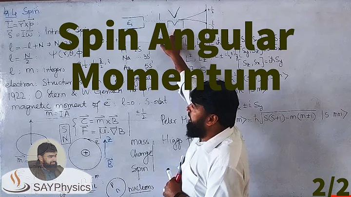 L35.2 Spin: The spin angular momentum