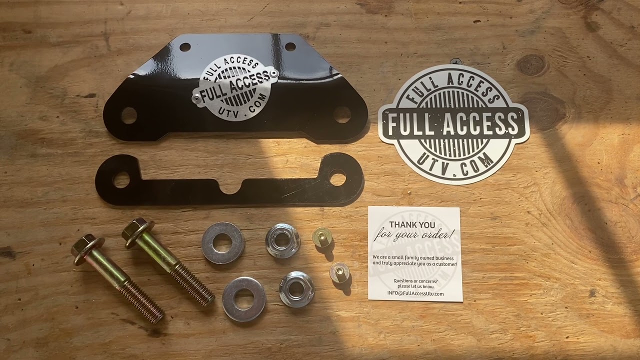 KRX 1000 Shock Mount Braces Full Access UTV / Marked Motorsports YouTube