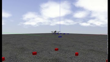 Experiment in simulator with B-spline trajectory