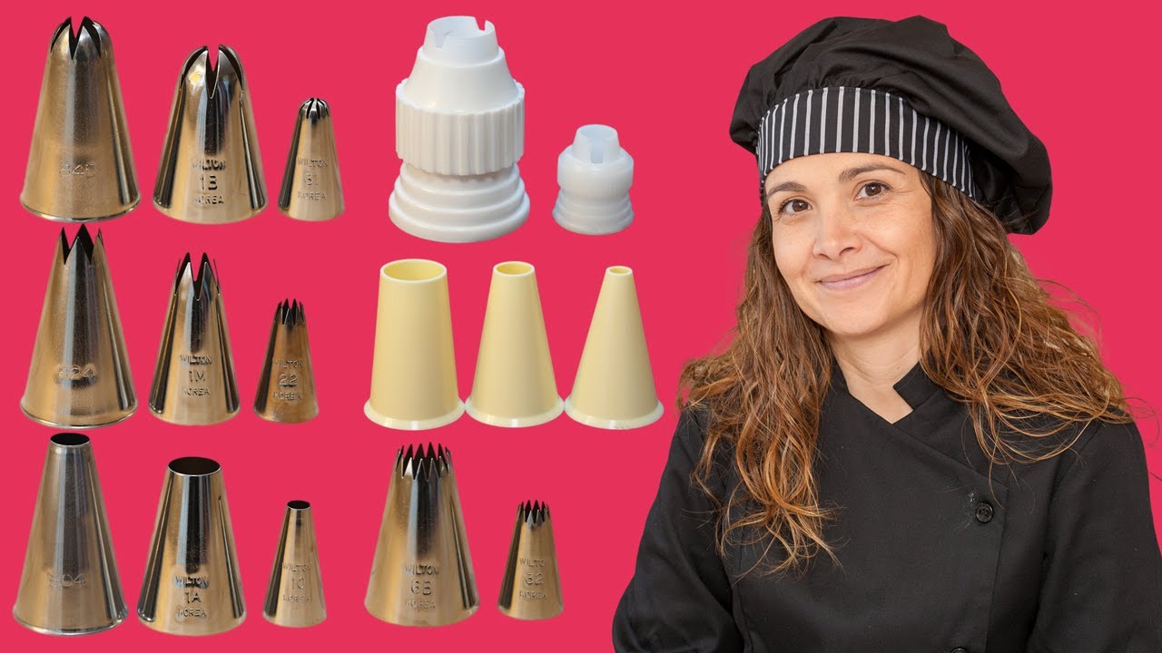 Curso de Cupcakes 🧁 Definitivo: MANGAS y BOQUILLAS / Mangas, duyas, adaptadores, todo los TIPS