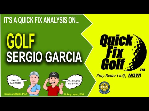 Sergio Garcia Golf Swing Analysis - YouTube